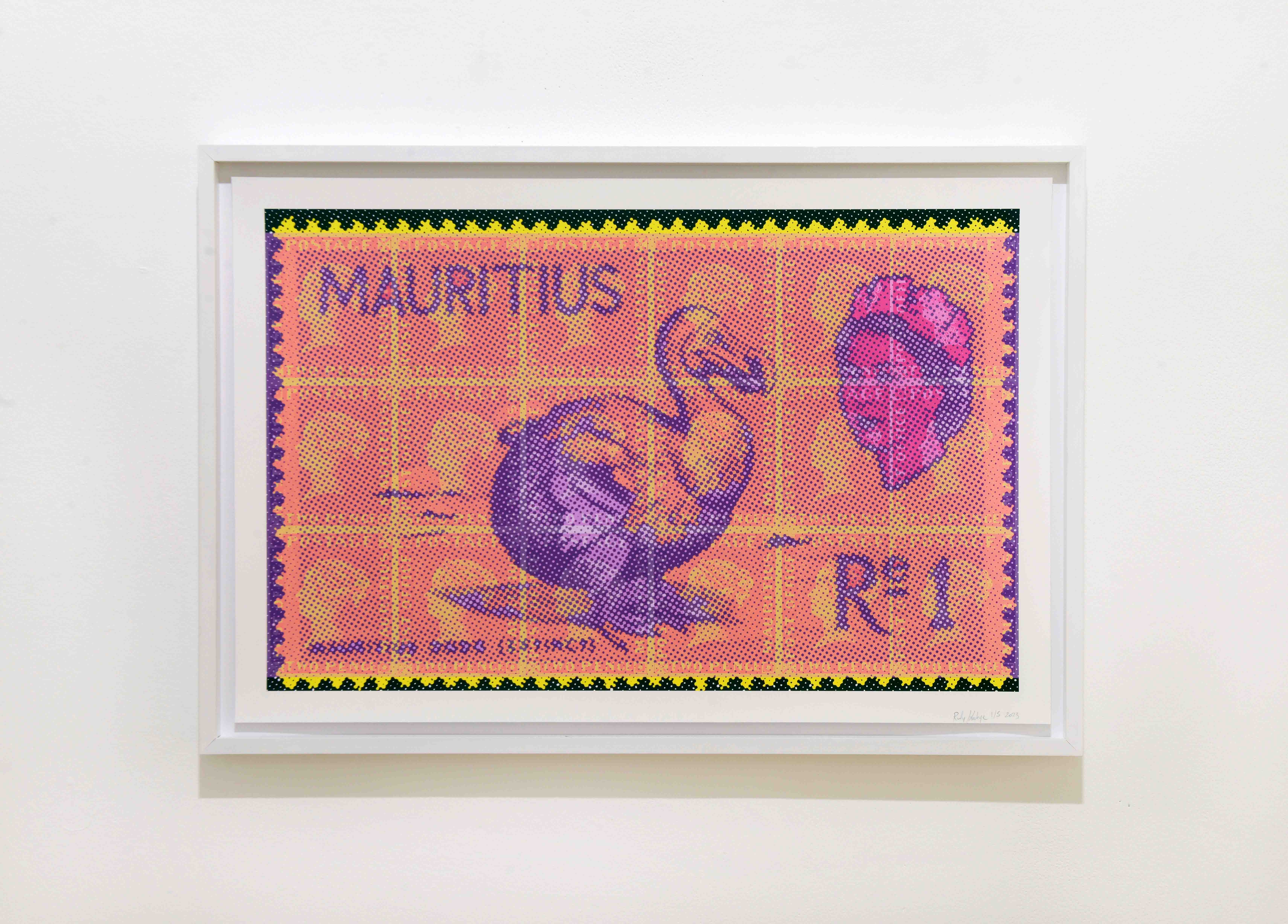 Dodo-Raphus-Cucullatus, 2023 Digital print. Installation view